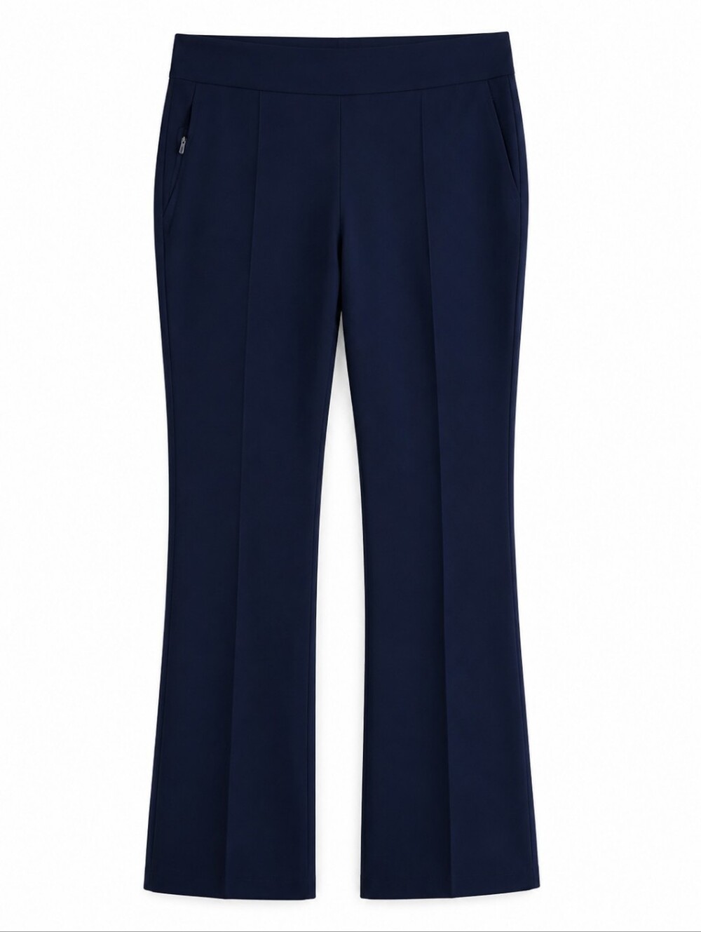 Athleta Women's Wide Leg Pants in Midnight Blue Split Flare Leg Size 2X